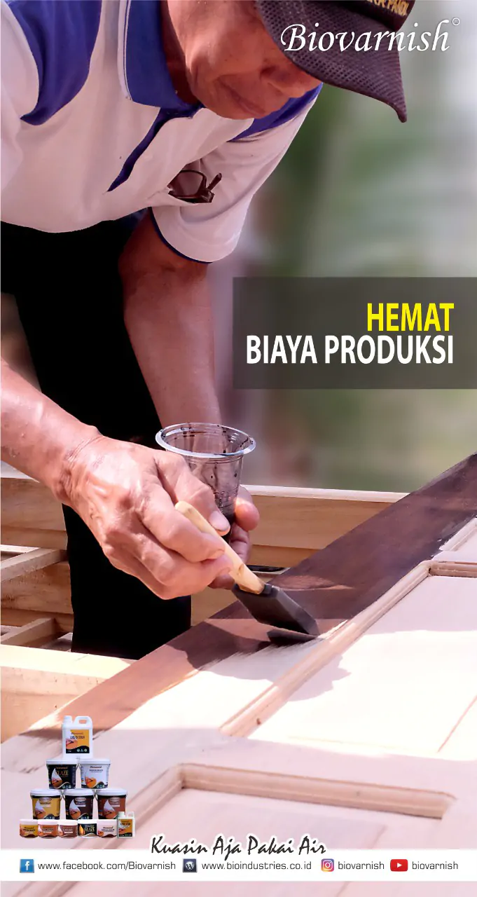 Mencegah Kayu Mudah Lapuk Hanya Dengan Finishing Cat Water Based