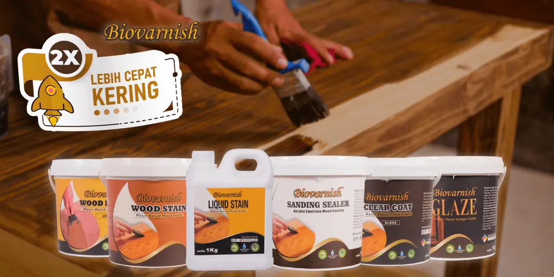 Harga Cat Kayu 1 Kg Biovarnish Water Based Menjelang Lebaran