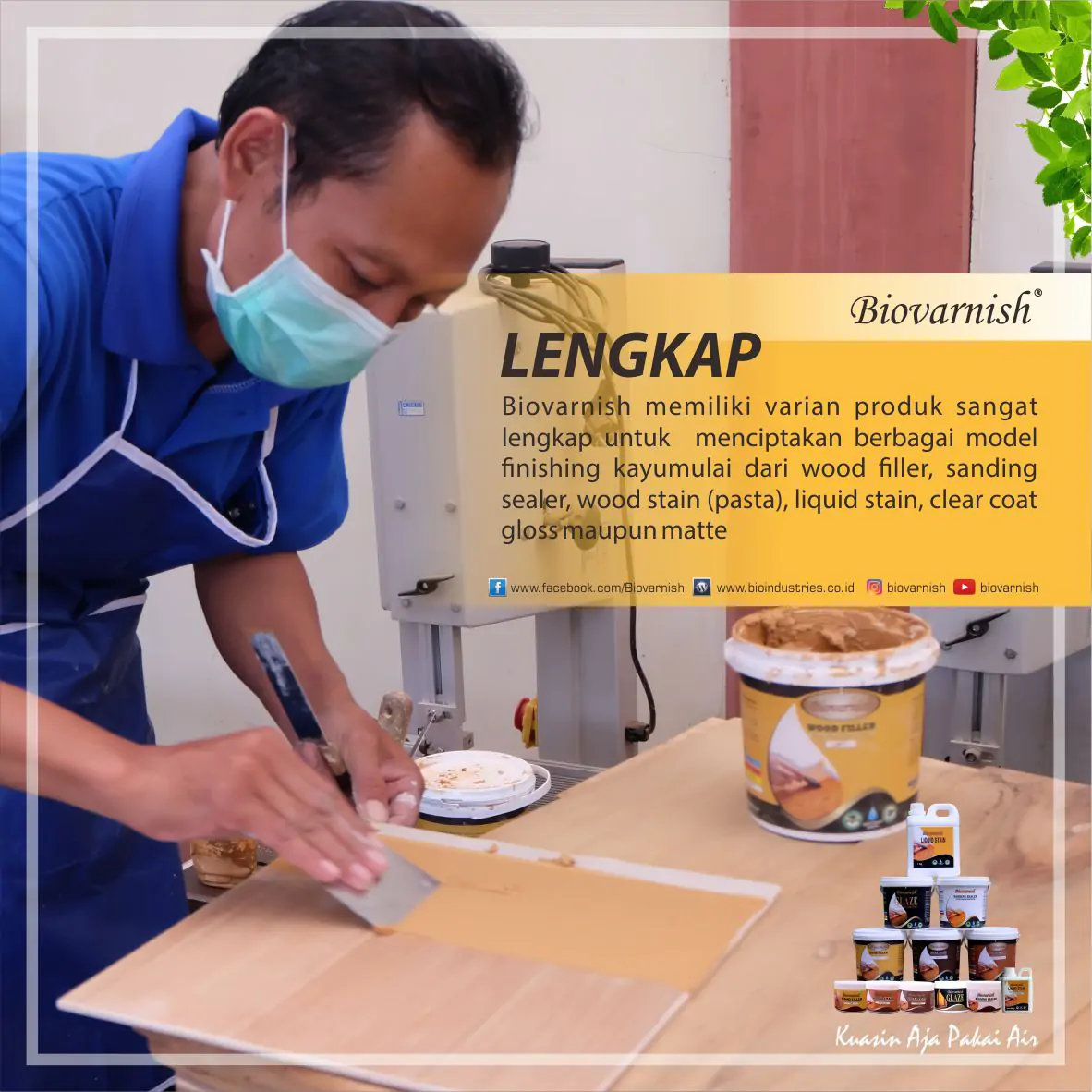 Pastikan Memilih Produk Dempul Terbaik untuk Mebel Furniture Kayu