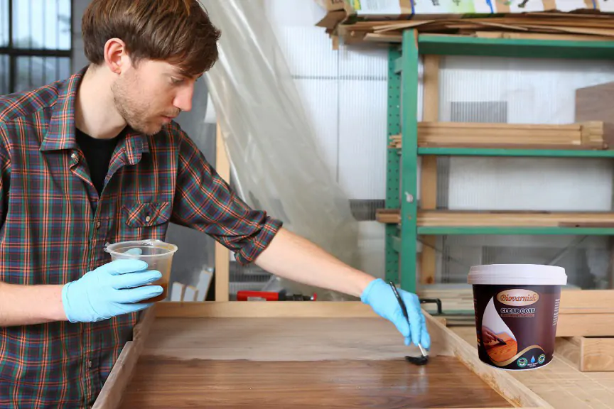 Cara Mudah Finishing Kayu Menggunakan Biovarnish Natural Kayu