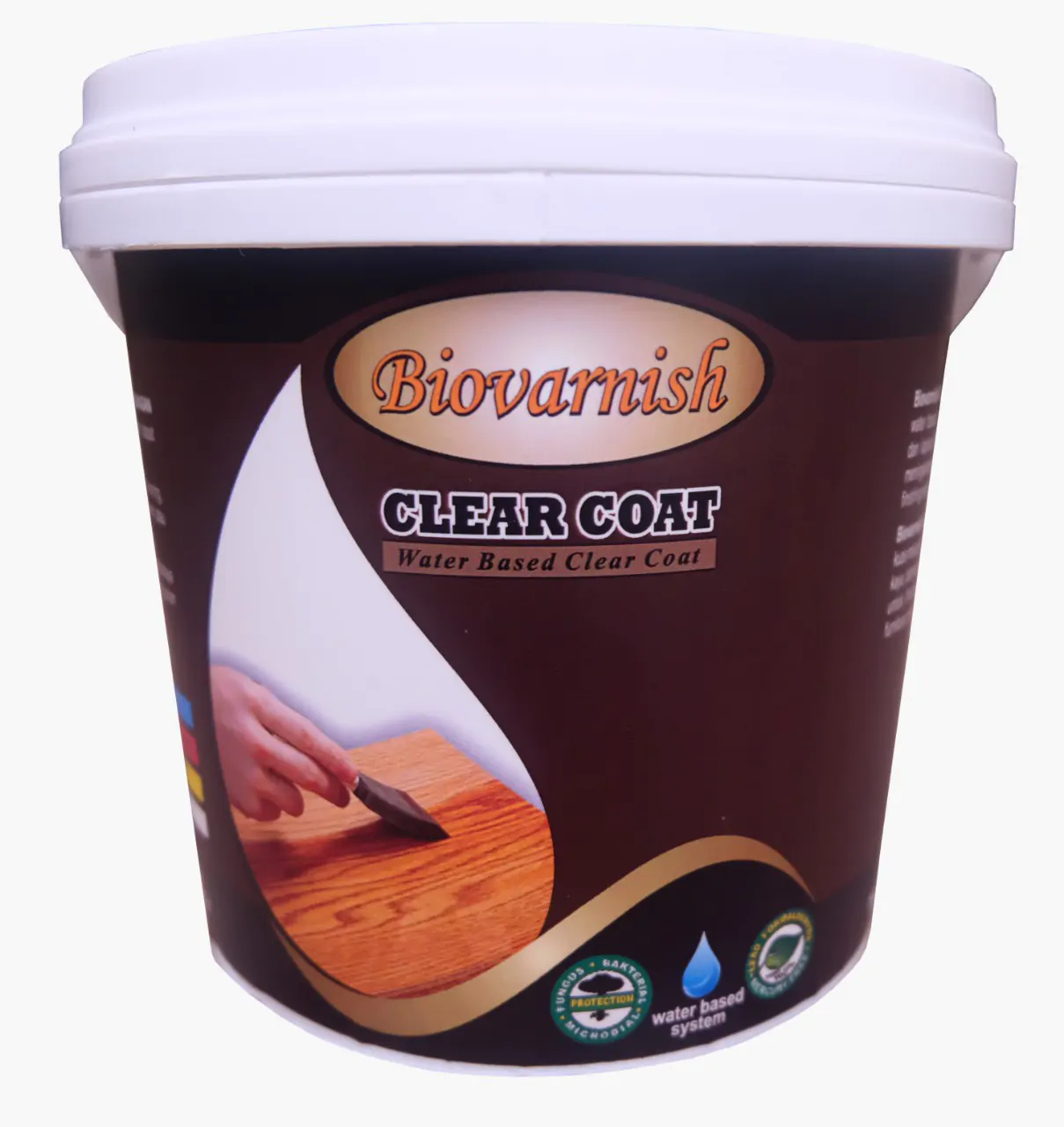 Teknik Finishing Natural Pada Kayu Mahoni Dengan Cat Water Based