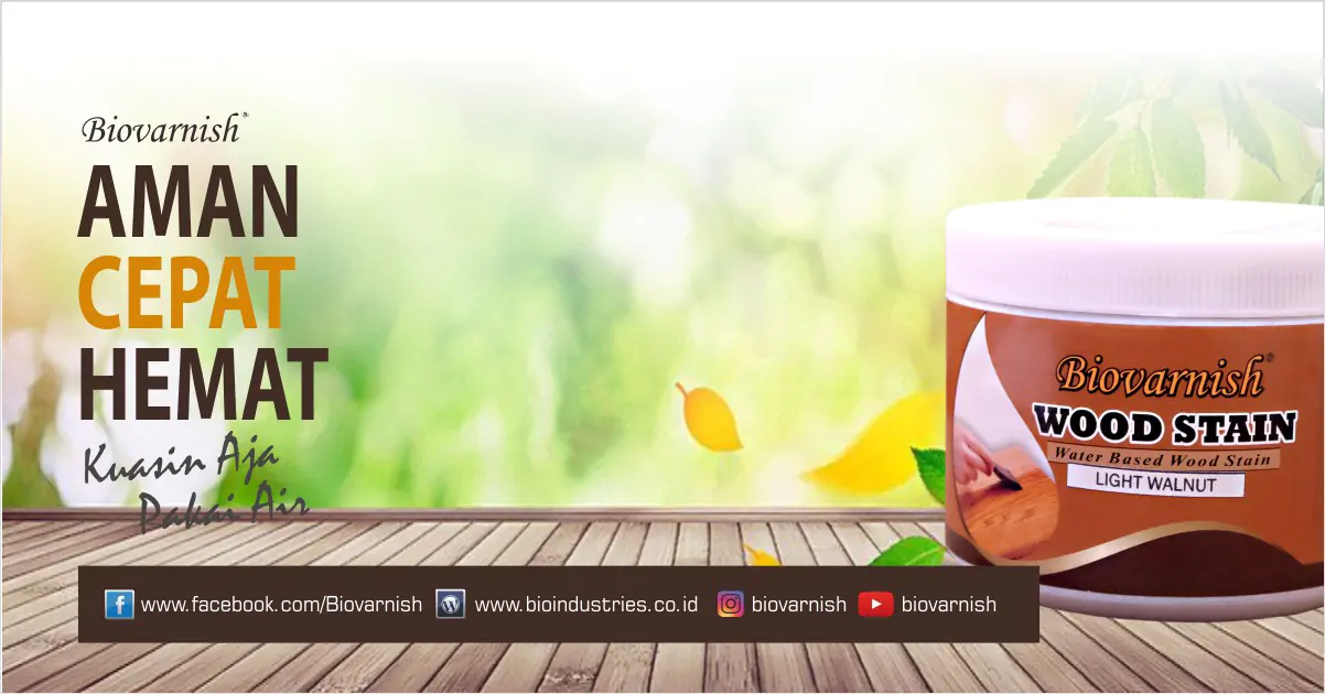 Finishing Kusen Kayu Yang Tepat Dengan Warna Natural Walnut Brown