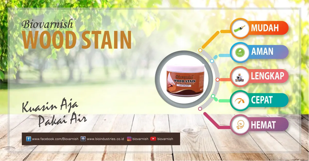Furniture Lebih Tahan Lama Dengan Finishing Natural Kayu Biovarnish