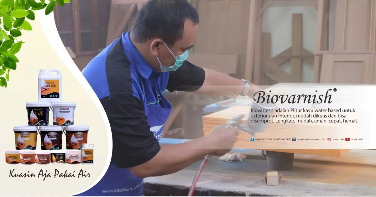 Meja Sudut Klasik Tampil Menawan Dengan Finishing Cat Water Based