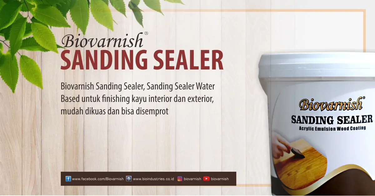 Yuk Mengenal Sanding Sealer Cat Kayu Terbaik dan Ramah Lingkungan!