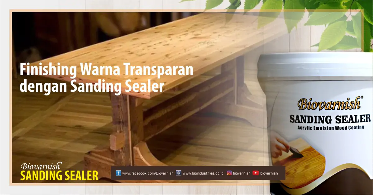 Ketahui Cara Mudah Menutup Pori Serat Kayu MDF dengan Sanding Sealer!