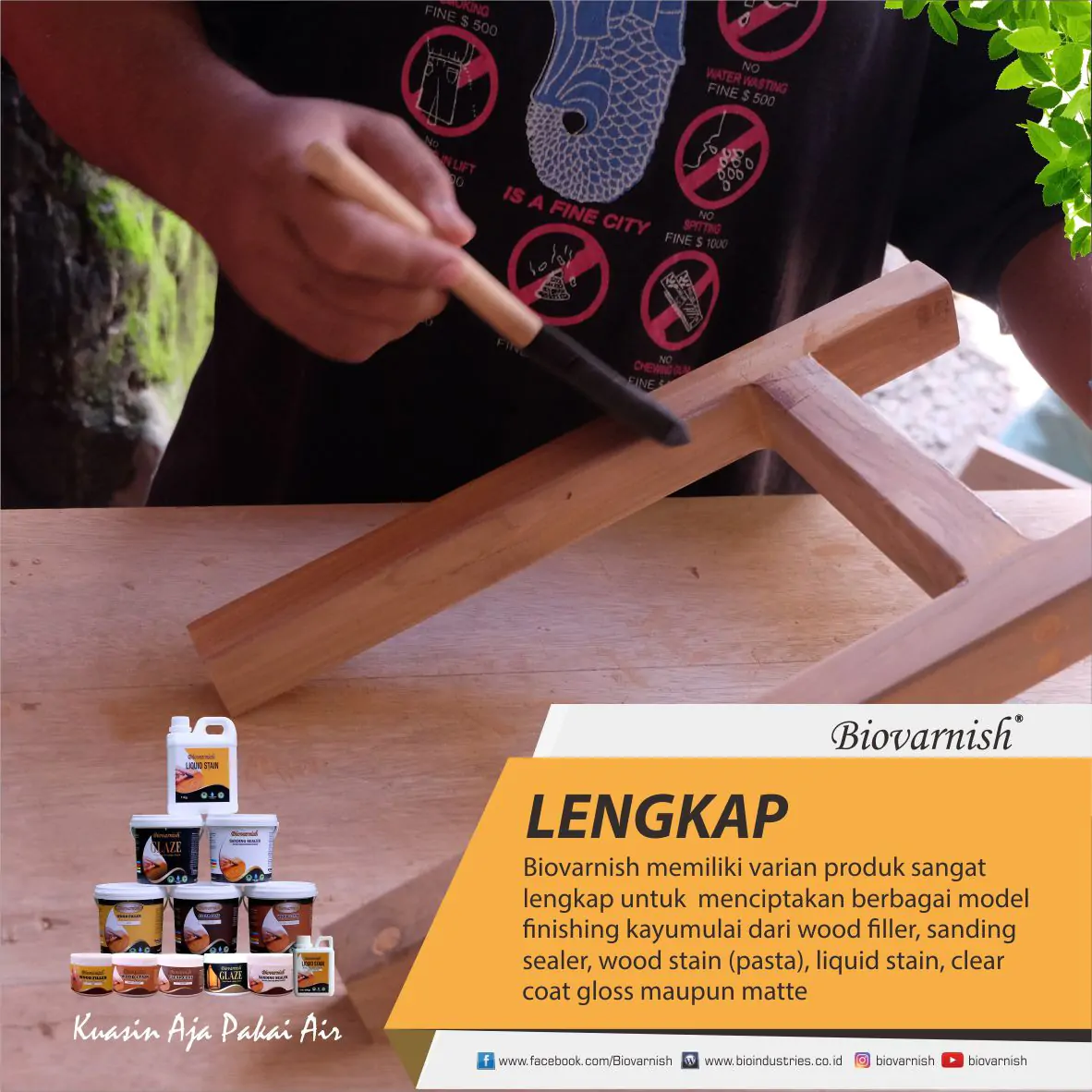 Agar Furniture Kayu Jati Tampak Kekuningan, Gunakan Warna Cat Kayu Ini